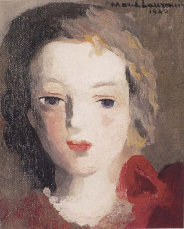 Portrait of female, Marie Laurencin